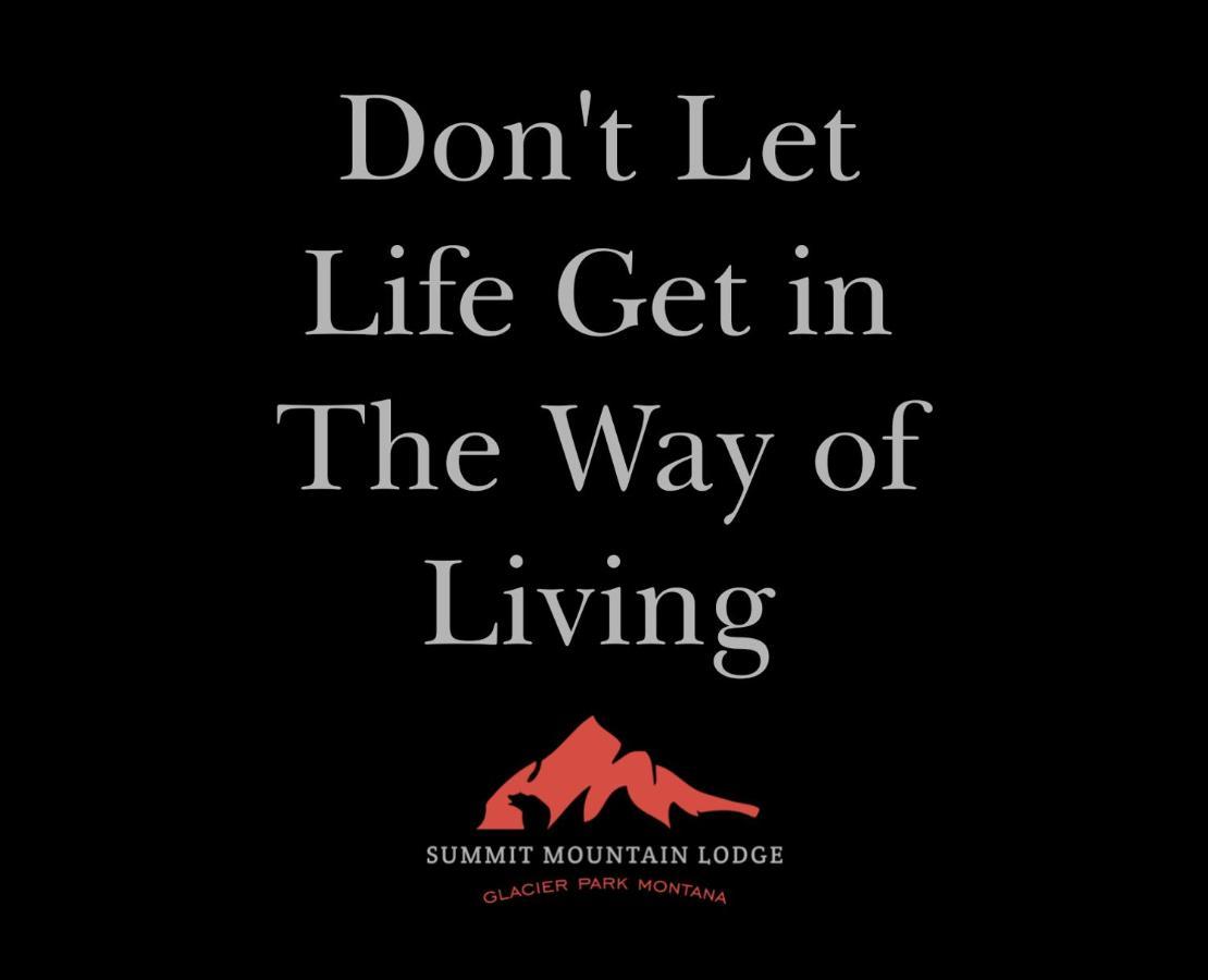 Summit Mountain Lodge And Steakhouse East Glacier Park Village Bagian luar foto